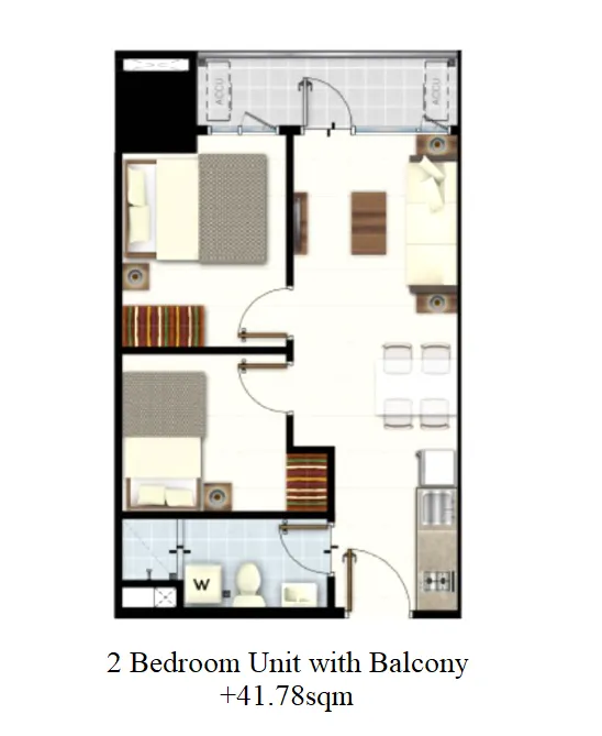 https://manilacondohub-smdc.com/images/properties/light-2/unit-layouts/10 - LIGHT 2 - Type 13 2BR with balcony (+41.78sqm).webp